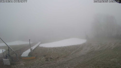 Spodní část sjezdovky