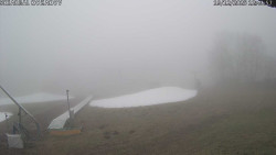 Spodní část sjezdovky