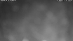 Spodní část sjezdovky