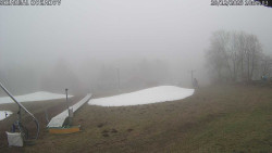 Spodní část sjezdovky