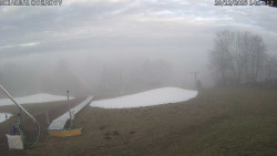 Spodní část sjezdovky