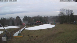 Spodní část sjezdovky