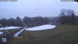 Spodní část sjezdovky