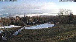 Spodní část sjezdovky