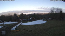 Spodní část sjezdovky