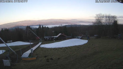 Spodní část sjezdovky