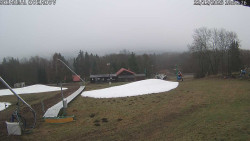 Spodní část sjezdovky