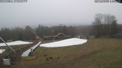 Spodní část sjezdovky