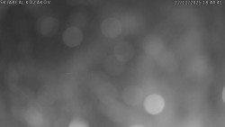 Spodní část sjezdovky