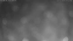 Spodní část sjezdovky