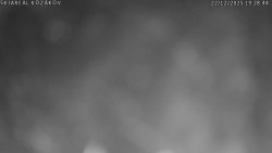 Spodní část sjezdovky