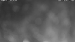 Spodní část sjezdovky