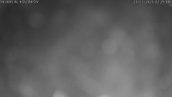 Spodní část sjezdovky