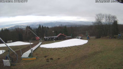 Spodní část sjezdovky