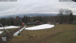 Spodní část sjezdovky