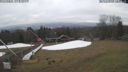 Spodní část sjezdovky