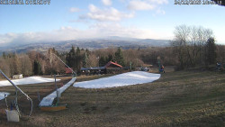 Spodní část sjezdovky