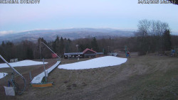 Spodní část sjezdovky