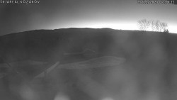 Spodní část sjezdovky