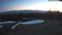 Spodní část sjezdovky