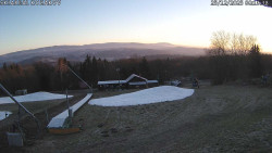 Spodní část sjezdovky