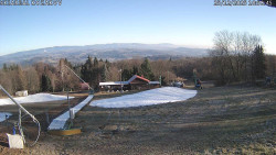 Spodní část sjezdovky