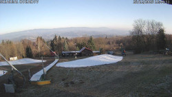 Spodní část sjezdovky