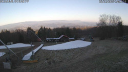 Spodní část sjezdovky