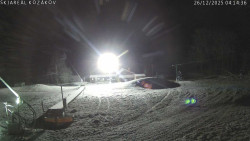 Spodní část sjezdovky