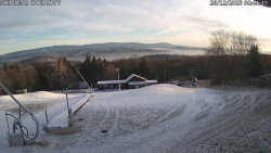 Spodní část sjezdovky