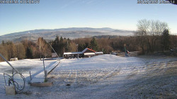 Spodní část sjezdovky