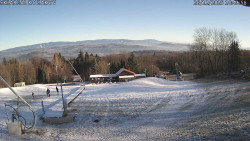 Spodní část sjezdovky