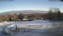 Spodní část sjezdovky