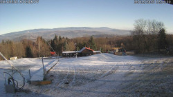 Spodní část sjezdovky