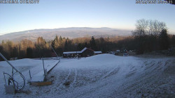 Spodní část sjezdovky