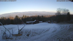 Spodní část sjezdovky