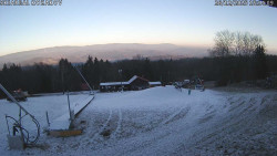 Spodní část sjezdovky