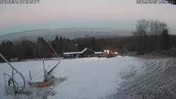 Spodní část sjezdovky