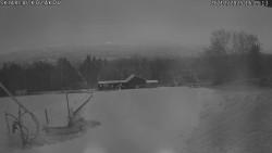 Spodní část sjezdovky