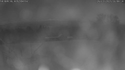 Spodní část sjezdovky