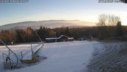 Spodní část sjezdovky