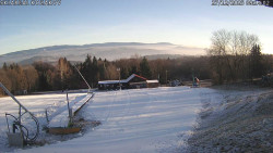 Spodní část sjezdovky