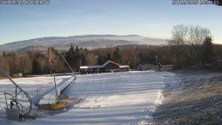 Spodní část sjezdovky