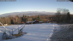 Spodní část sjezdovky