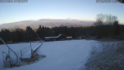 Spodní část sjezdovky