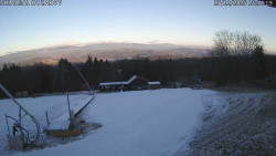 Spodní část sjezdovky