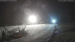 Spodní část sjezdovky