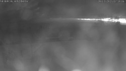 Spodní část sjezdovky