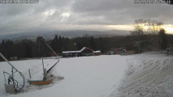 Spodní část sjezdovky