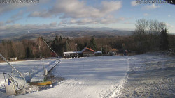 Spodní část sjezdovky